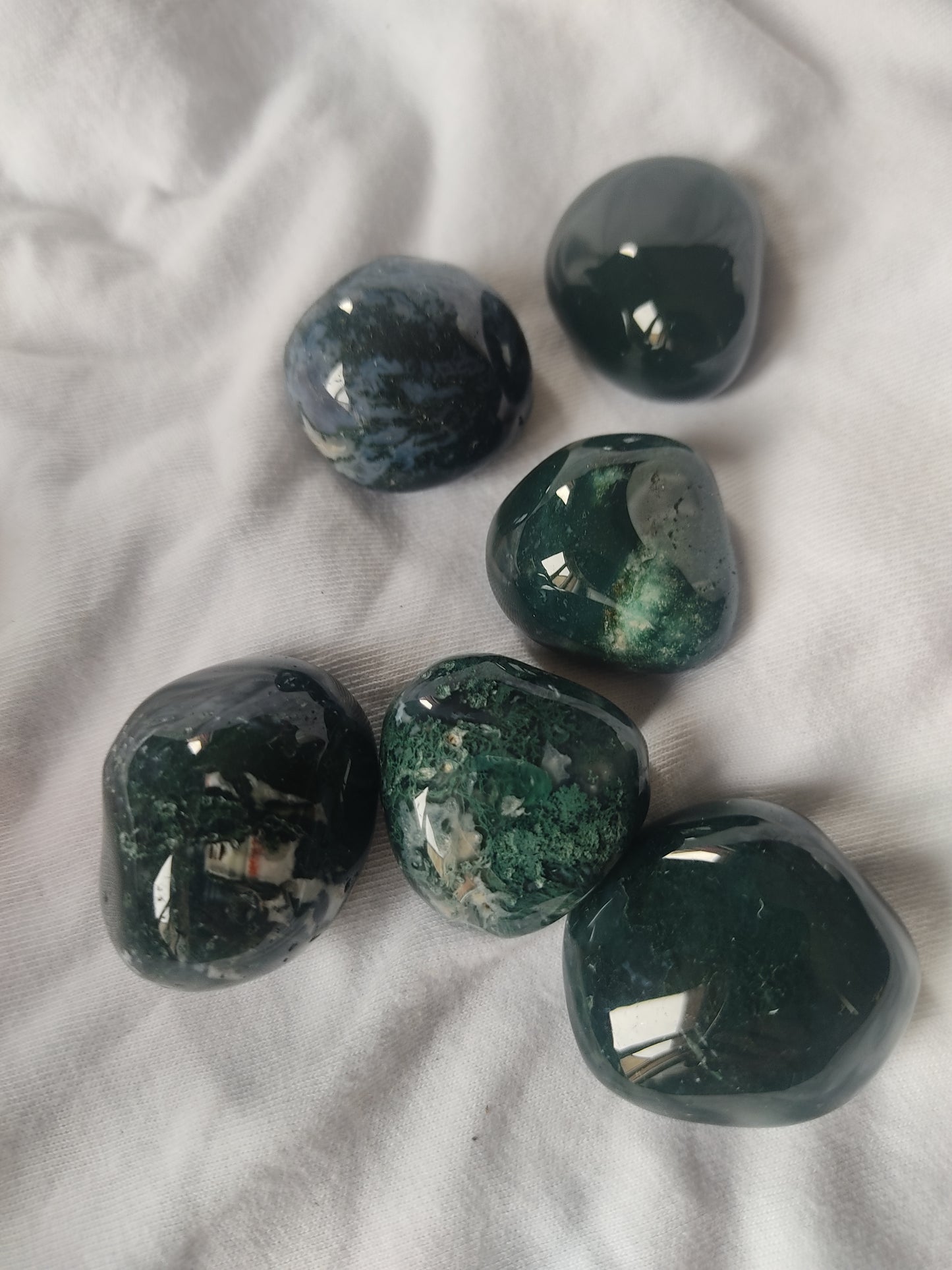 Pierre naturelle Agate mousse