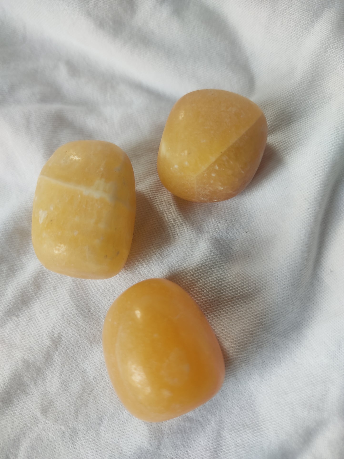 Pierre naturelle Calcite orange